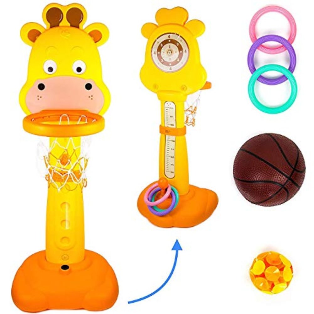 Kids Junior Basketball Set - Ideal for Indoor and Outdoor Activities - Includes